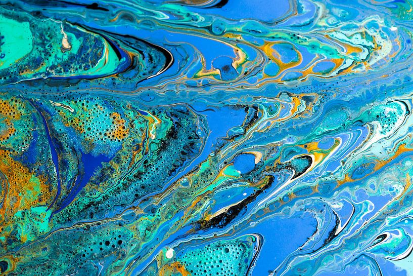 Acrylic art 1972 by Rob Smit