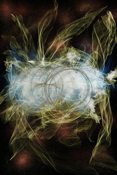 Abstrakte digitale Malerei von Maurice Dawson