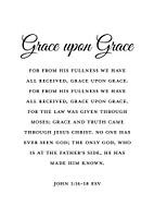 Gnade auf Gnade - Johannes 1:16-18