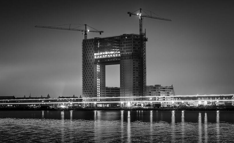 Ponton bei Nacht von Dutch Creator