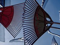 Sculpture garden rake
