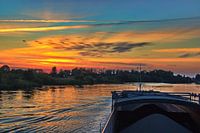 Sonnenuntergang in Bollen