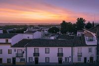 Lever de soleil à Evora