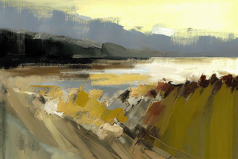 Abstract landscape by Bert Nijholt