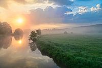 Farbenfroher Sonnenaufgang