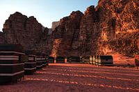 Desert camp Wadi Rum Desert Jordan