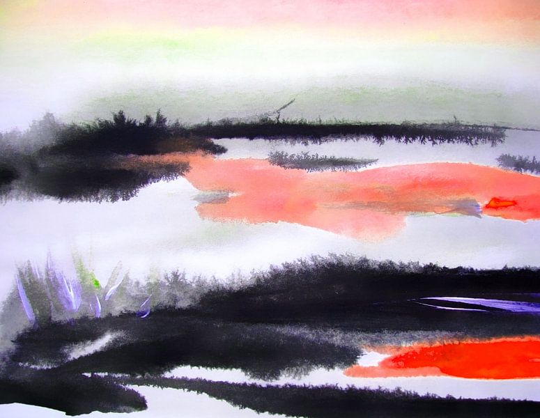 Dramatische Landschaft von M.A. Ziehr