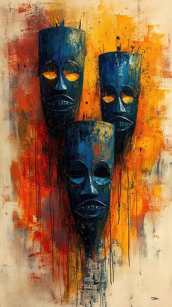African art - african art by Gelissen Artworks