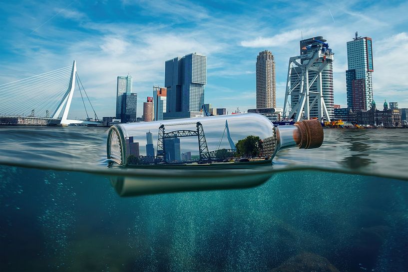 Rotterdamse Flessenpost van Arjen Roos