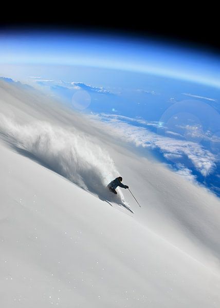 "Weltraum-Skifahren" von Bigoldsoul