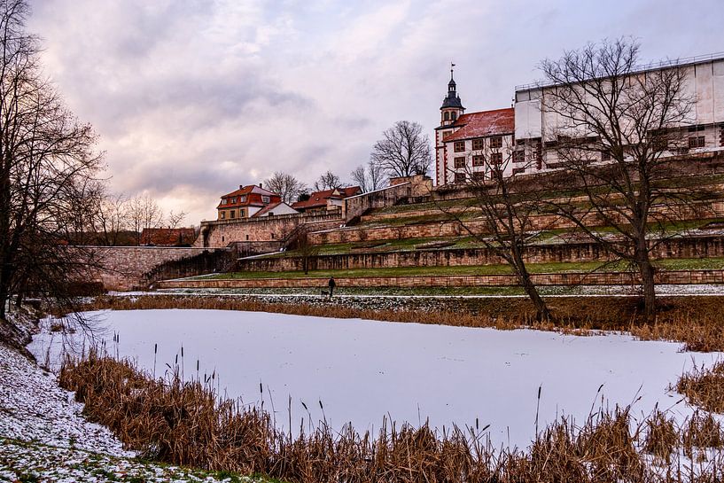 Kleine Winterwanderung durch die Fachwerkstadt von Schmalkalden - Thüringen - Deutschland von Oliver Hlavaty