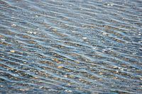 Steigendes Wasser im Wattenmeer