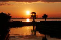 Abendrot die goldene Stunde