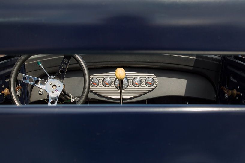 A travers la vitre arrière d'une Hotrod par Jerry Zandwijk