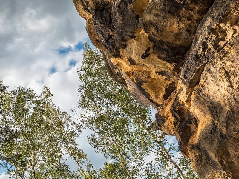 Königsweg, Saxon Switzerland - Weathered rock face at Bloßstock by Pixelwerk