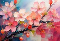 Kirschblüte Rosa 13