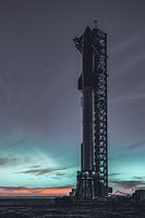 SpaceX Starship Superheavy (stacked) on the Launchpad | Filtered