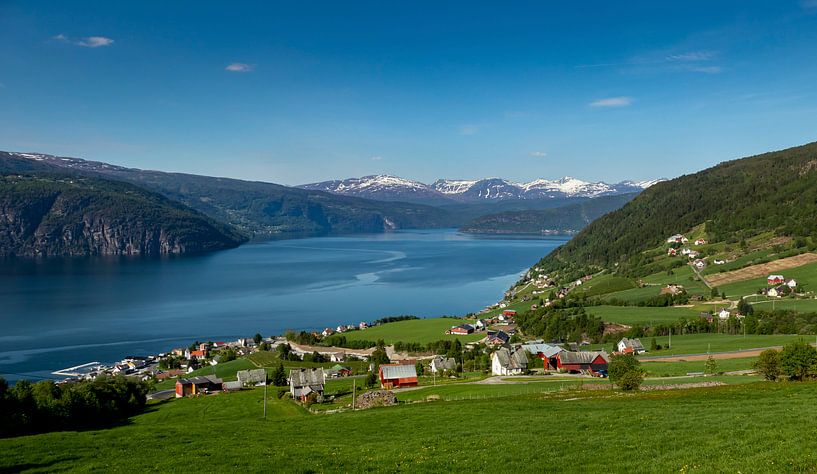 Blick auf Nordfjord, Norwegen von Adelheid Smitt