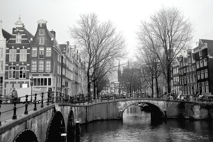 Leidsegracht Amsterdam by Marianna Pobedimova