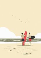 Auf die Welle warten