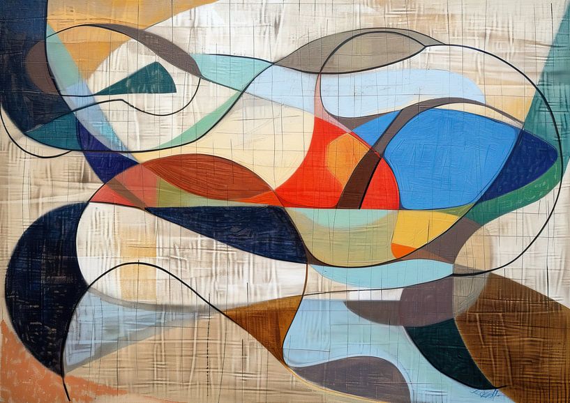 Abstrakte Malerei von Kunst Laune