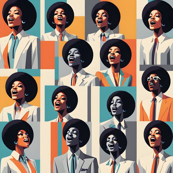 Échos colorés de l'expression musicale par Bart Veeken