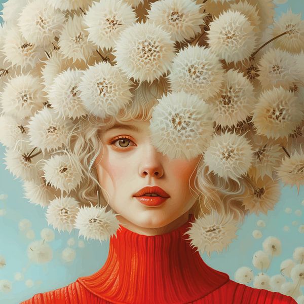 Fantaisie de fleurs sauvages par Mirjam Duizendstra