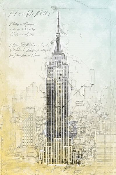 Empire State Building, New York von Theodor Decker