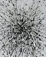 Monochrom - Inspiration Jackson Pollock