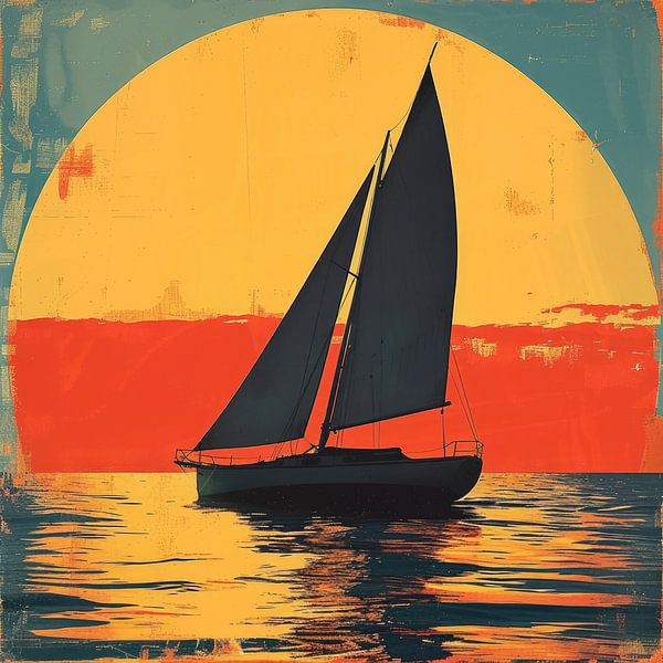 Voilier Mer Maritim Lune Navigation par Niklas Maximilian