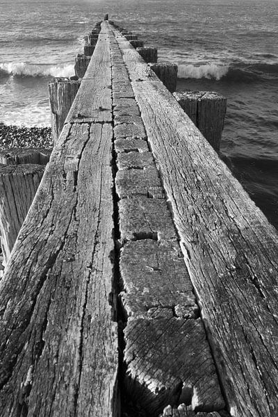 Un brise-golf dans l'eau par Etienne Rijsdijk