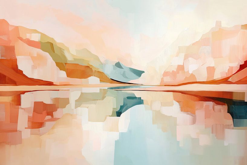 Mountain landscape by Bert Nijholt