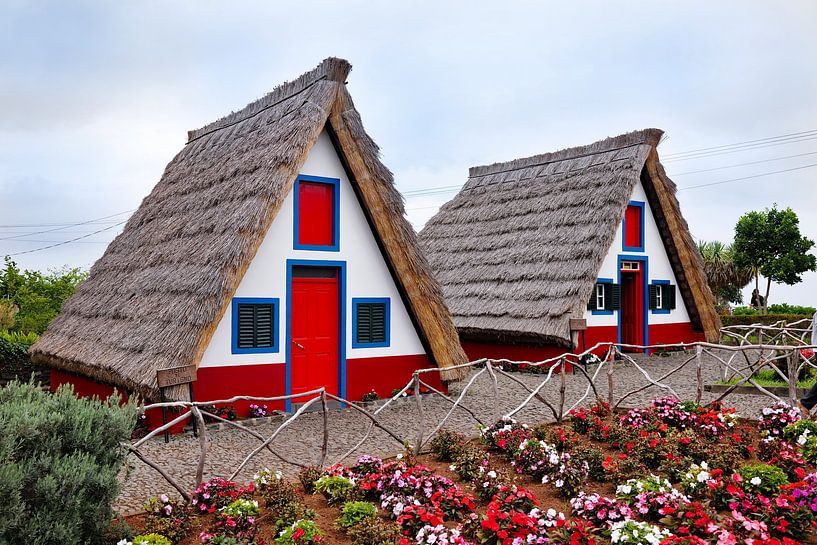 Maisons en paille à Madère par Ingo Laue