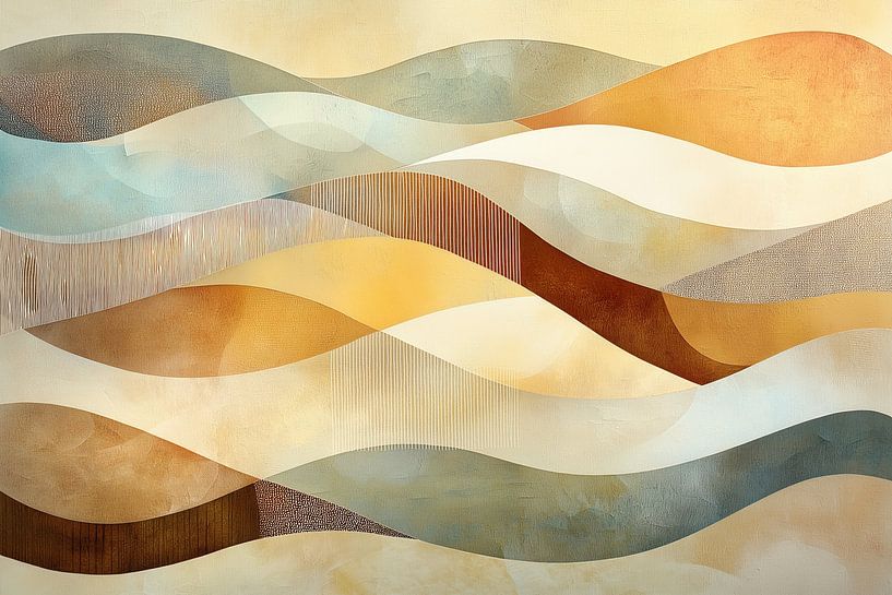 Abstrakte Wellen von Bert Nijholt