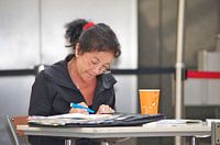 Bureau à l'aéroport