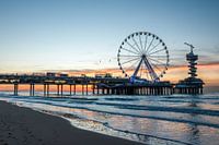 Der Strand von Scheveningen 'Fliegen über dem Meer