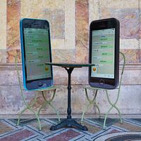 Contact on the terrace