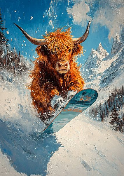 Highland Cow by Niklas Maximilian