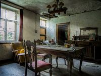 Salle à manger maison abandonnée (urbex)