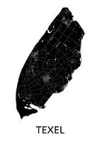 Texel Map | Black and white