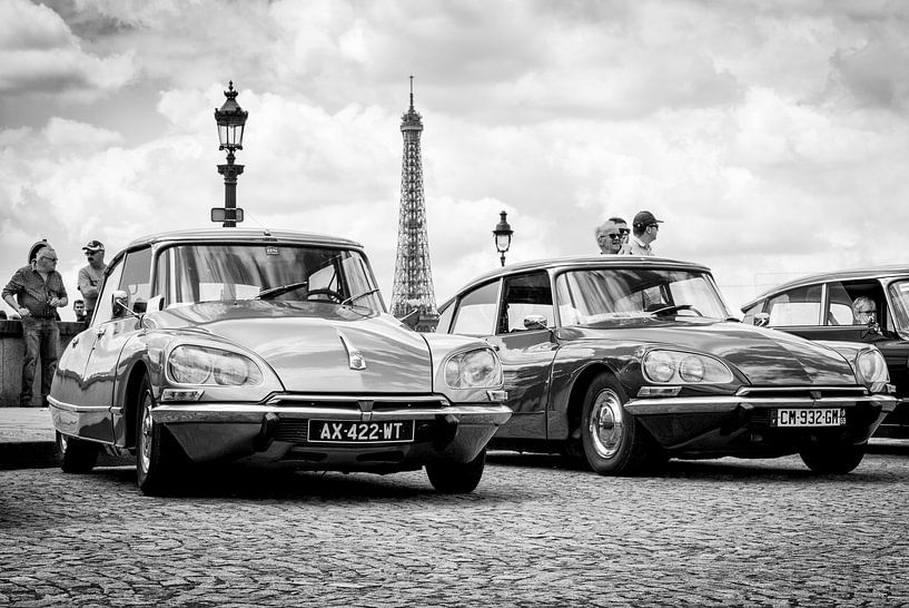 Discover the Iconic Citroën DS in the Heart of Paris by Eriks Photoshop