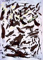 Jeu de couleurs noir et blanc I