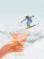 Collage de cocktails après-ski - édition hivernale