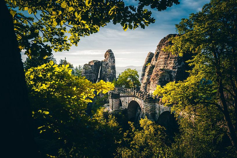 Suisse saxonne bastei en été par Fotos by Jan Wehnert
