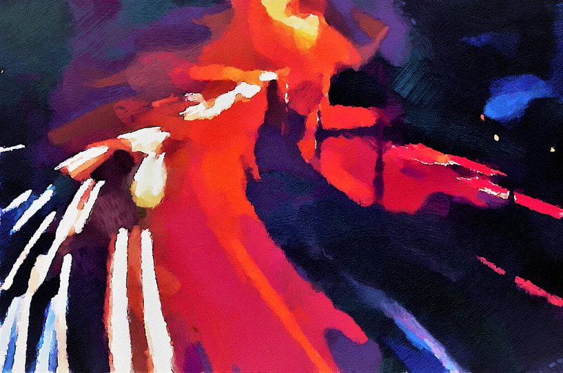 Chauffeurs de nuit - Art numérique par VenVision Art