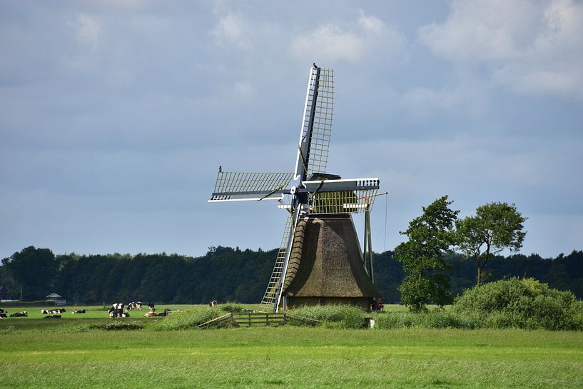 Broekermolen, Broeksterwoude by Klaas Leguit