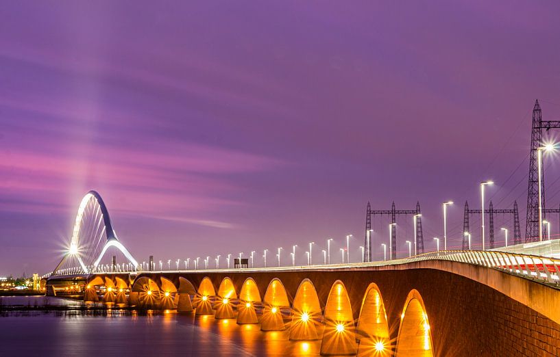 Pont de la ville de Nimègue par Daniëlle Langelaar Photography