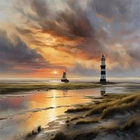 Lever de soleil à Ameland