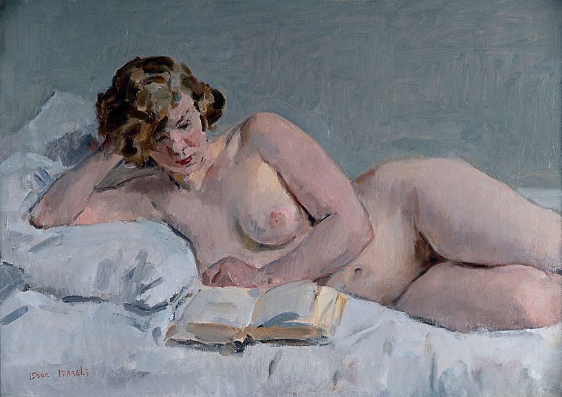 Lesender Akt, Isaac Israëls von Schilderijen Nu