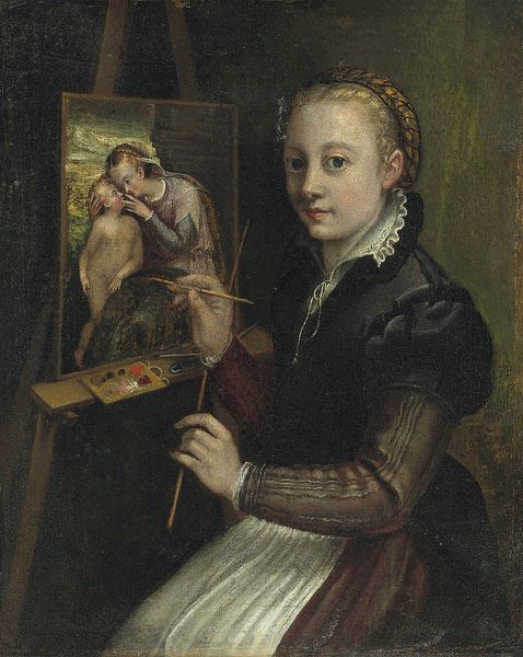 Self Portrait, Sofonisba Anguissola by Masterful Masters